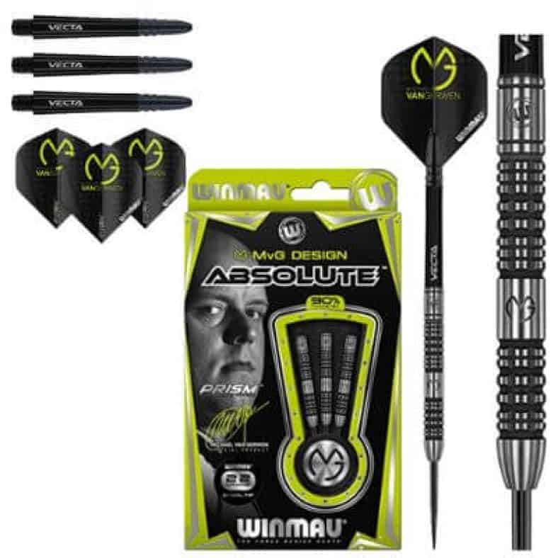 Fléchettes Winmau X5 Ted Hankey 16G - Tungstène, Occasion, Pour Joueurs Confirmés
